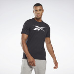 REEBOK GRAPHIC SERIES VECTOR T-SHIRT - SVARTIR
